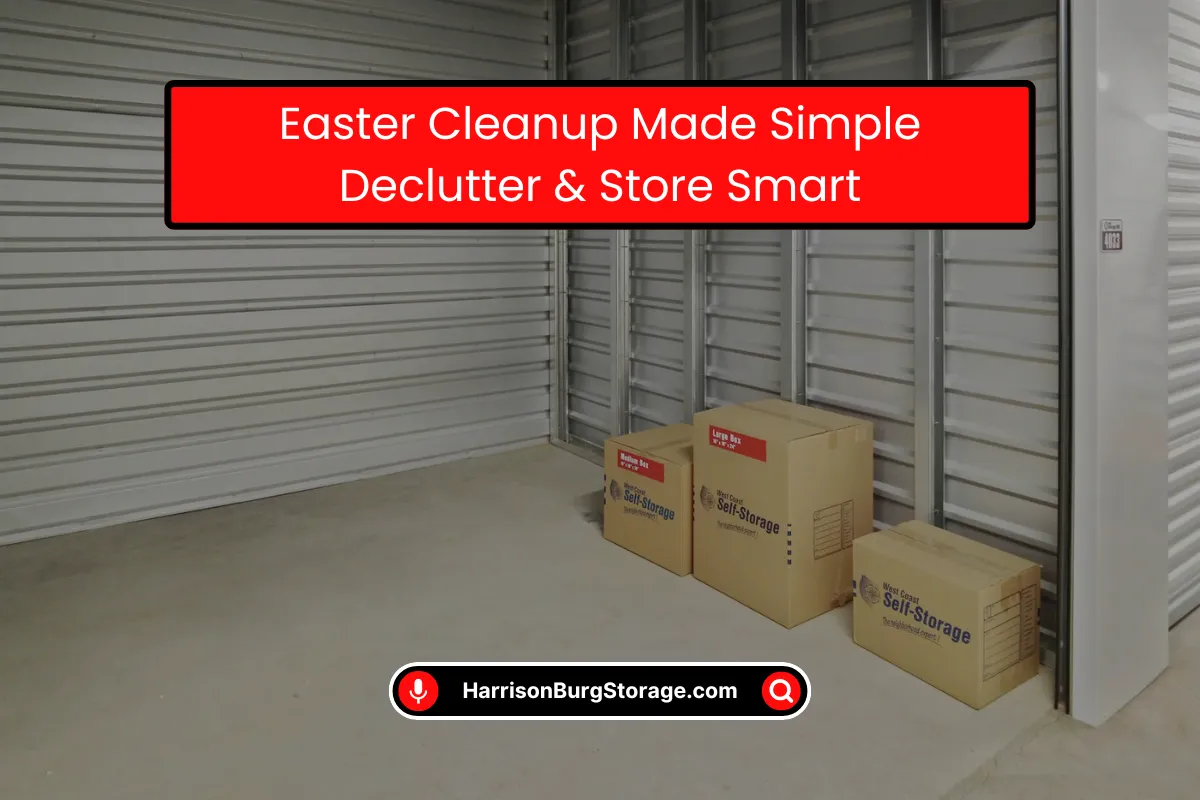 Easter Cleanup Made Simple Declutter & Store